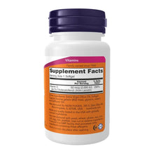 Vitamin D3 softgel supplement bottle back label with Supplement Facts, 2,000 IU