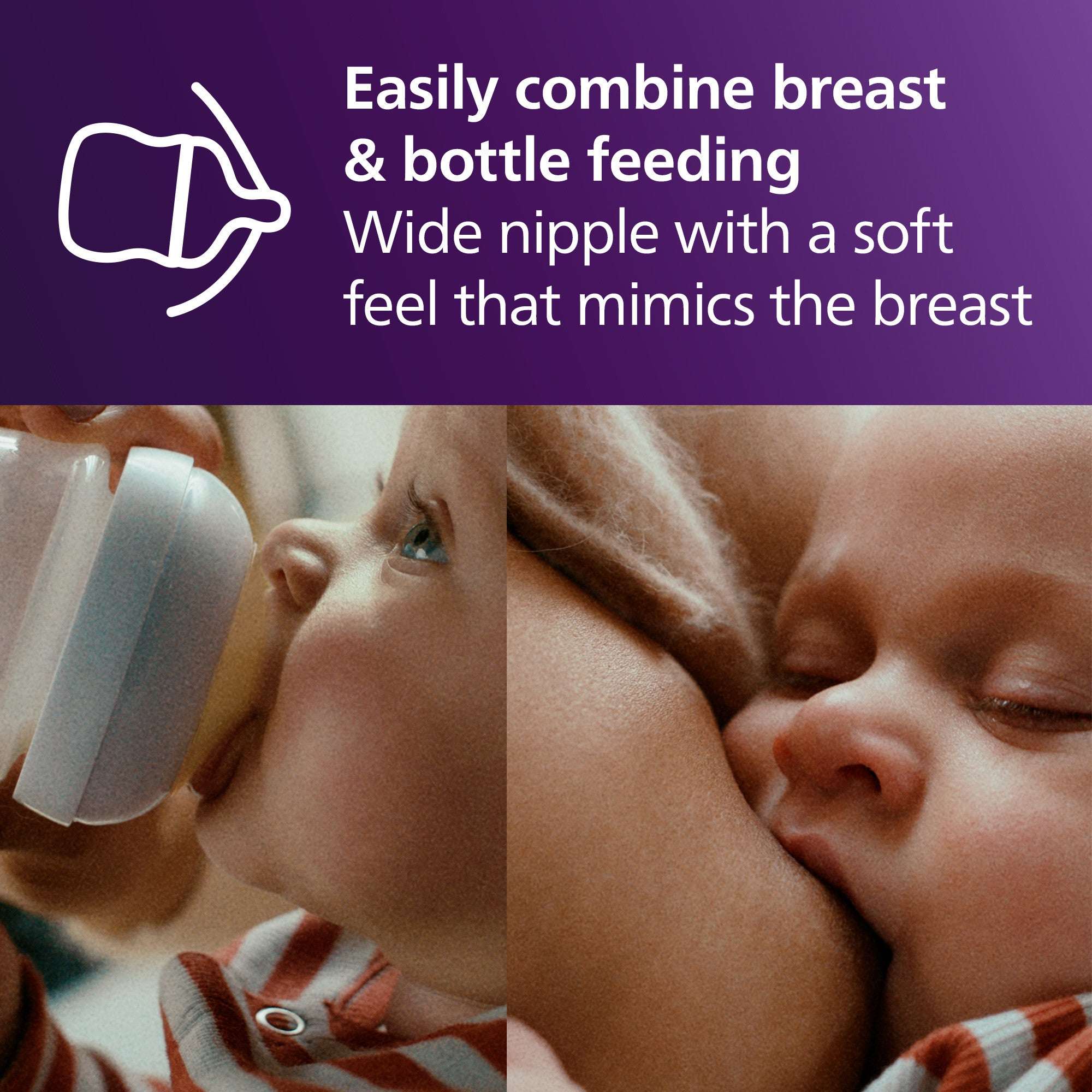 Philips Avent Natural Response Nipples, Fast Flow (Flow 4), 2-Pack, SCY964/02