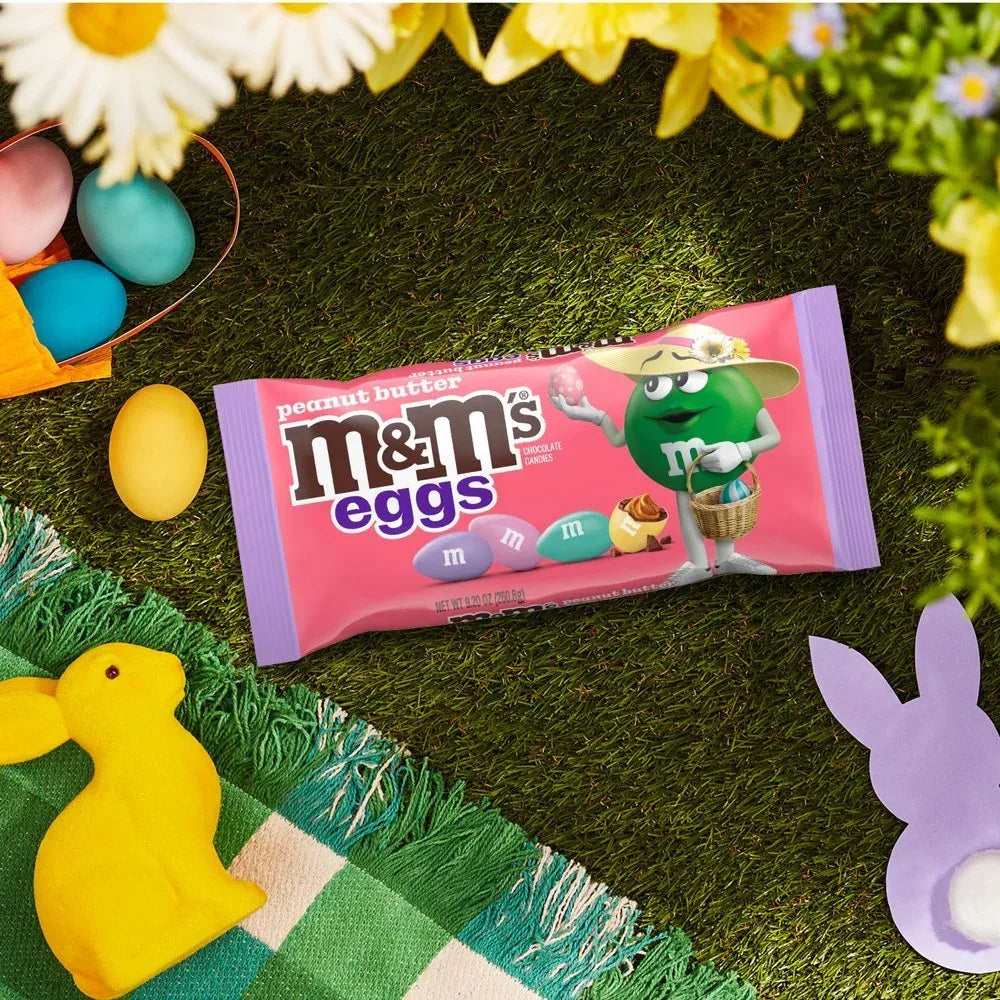 Peanut Butter Eggs Pastel Blend Easter Candy - 9.2 Oz Bag