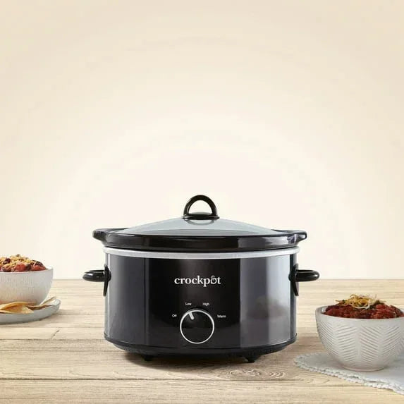 Crock-Pot® 4-Quart Classic Slow Cooker, Black - USA MEGA SHOP