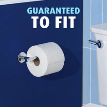 Toilet paper roll, white 2-ply bath tissue, ready to fit on a standard holder