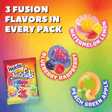 Welch's Juicefuls Fusions fruit snack variety pouch pack with three flavor circles