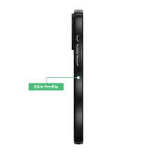 Slim profile phone case with black wavy side grips and protected button cutouts
