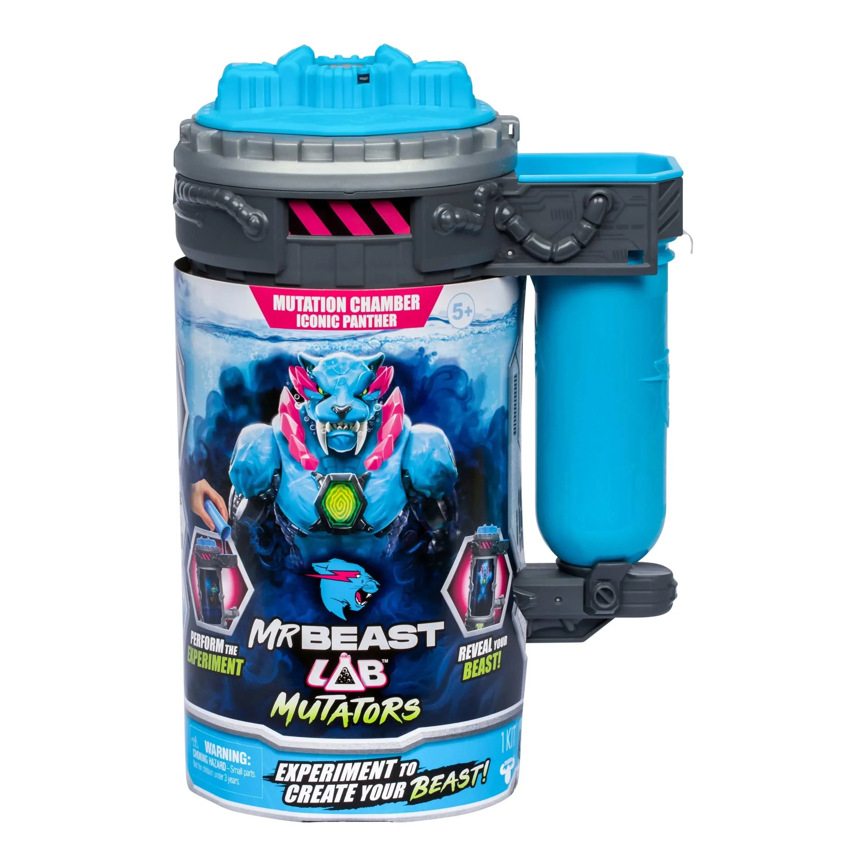 MrBeast Lab Mutators Iconic Panther Action Figure, Mutate the Ultimate Beast, Ages 5+ - USA MEGA SHOP