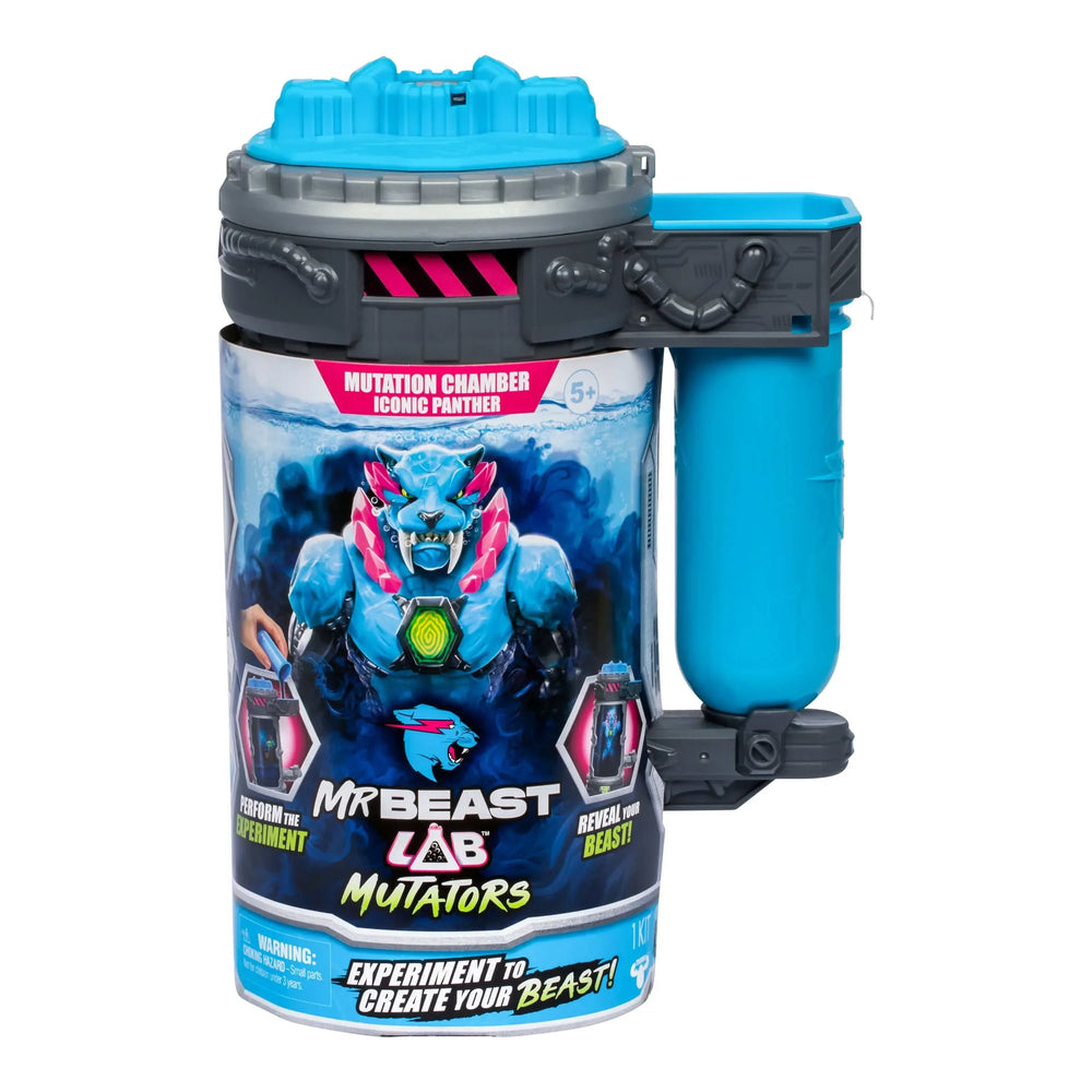 MrBeast Lab Mutators Iconic Panther Action Figure, Mutate the Ultimate Beast, Ages 5+ - USA MEGA SHOP