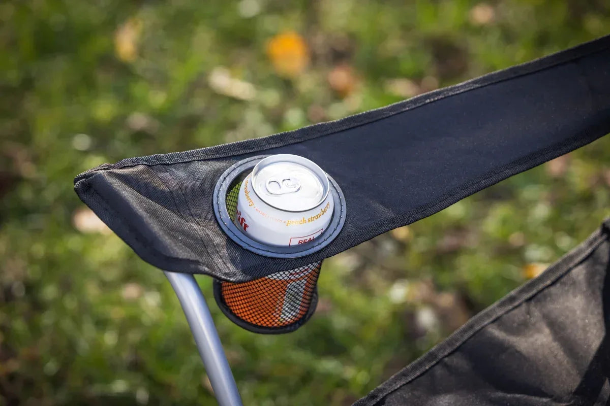 Ozark Trail Quad Folding Camp Chair with Cup Holder