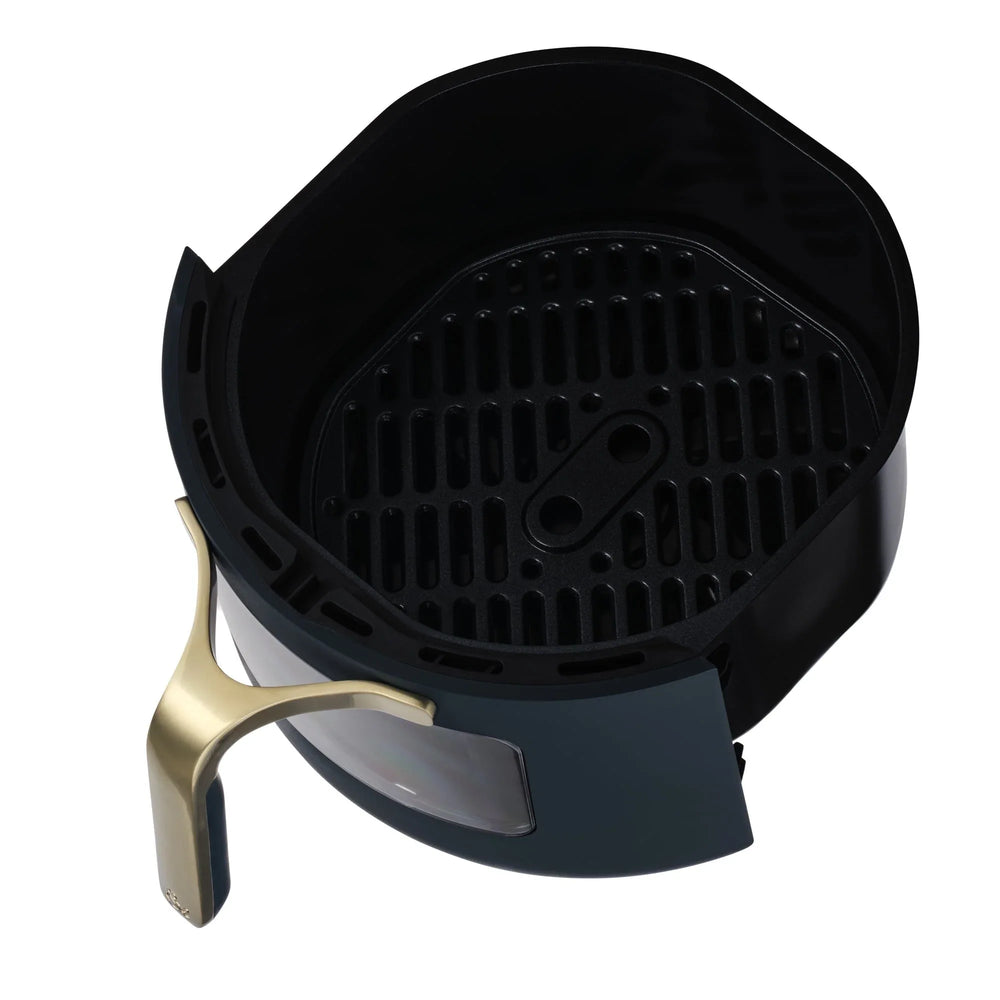 Thyme & Table 6QT Air Fryer, with ThymeCrispâ„¢ and Ceramic-Coated Nonstick Basket, Atlantic Blue - USA MEGA SHOP