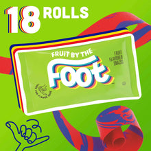 Fruit snack 18-rolls package with sealed green pouch