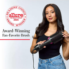 Revlon One-Step Volumizer Hair Dryer Ceramic Brush, Radiant Ruby (Limited Edition) - USA MEGA SHOP