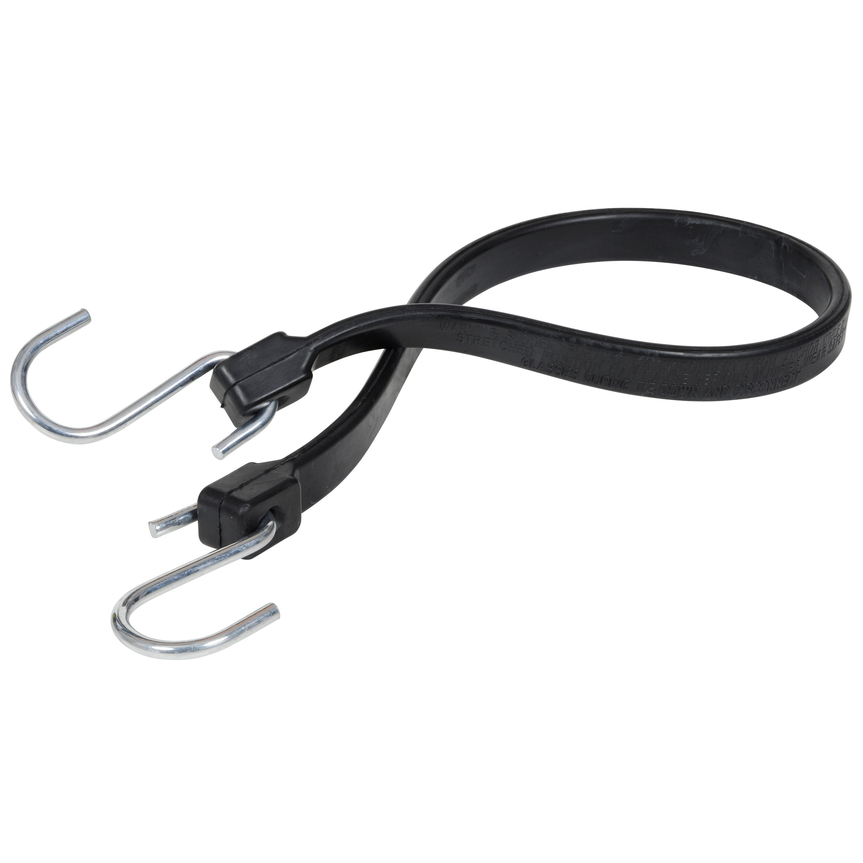 Hyper Tough 24 inch EPDM Rubber Strap Bungee Cords, 2-Pack