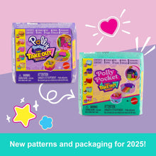 Two boxed Takeout Reveal micro doll compact sets with toy vehicles and accessories