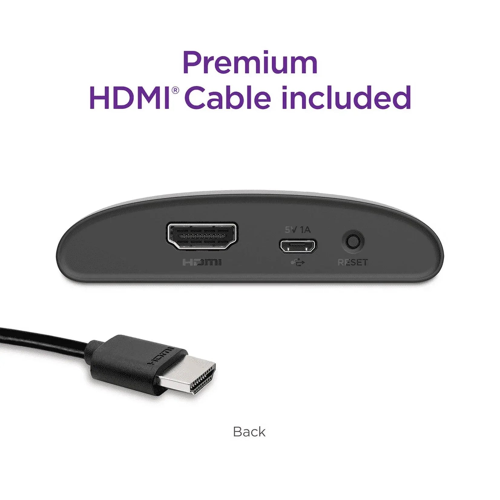 Roku Express 4K+ | Streaming Player HD/4K/HDR with Roku Voice Remote with TV Controls