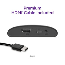 HDMI cable included for Roku Express 4K+ streaming player with connector ends