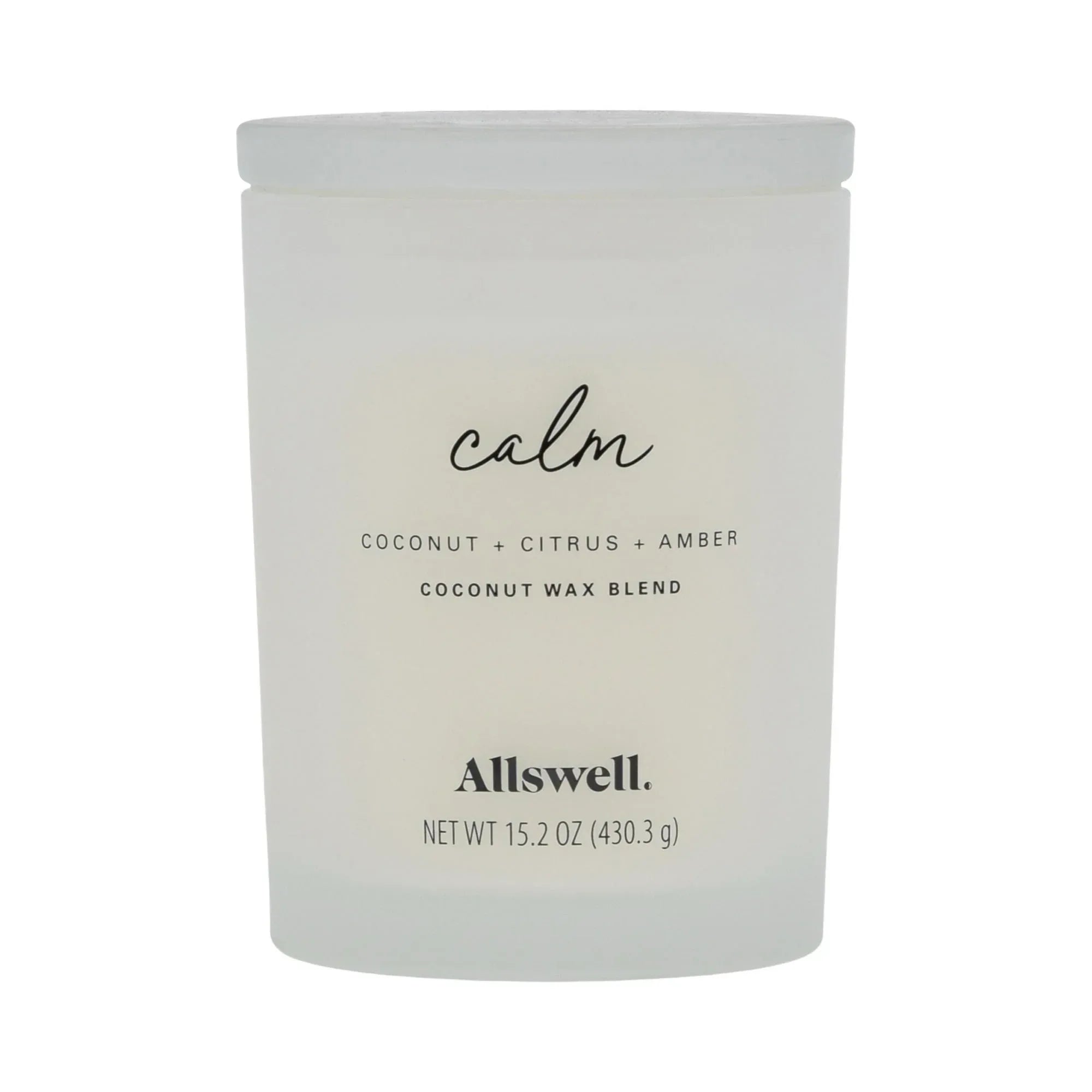 Allswell Scented 2-Wick Spa Jar Candle 15oz.