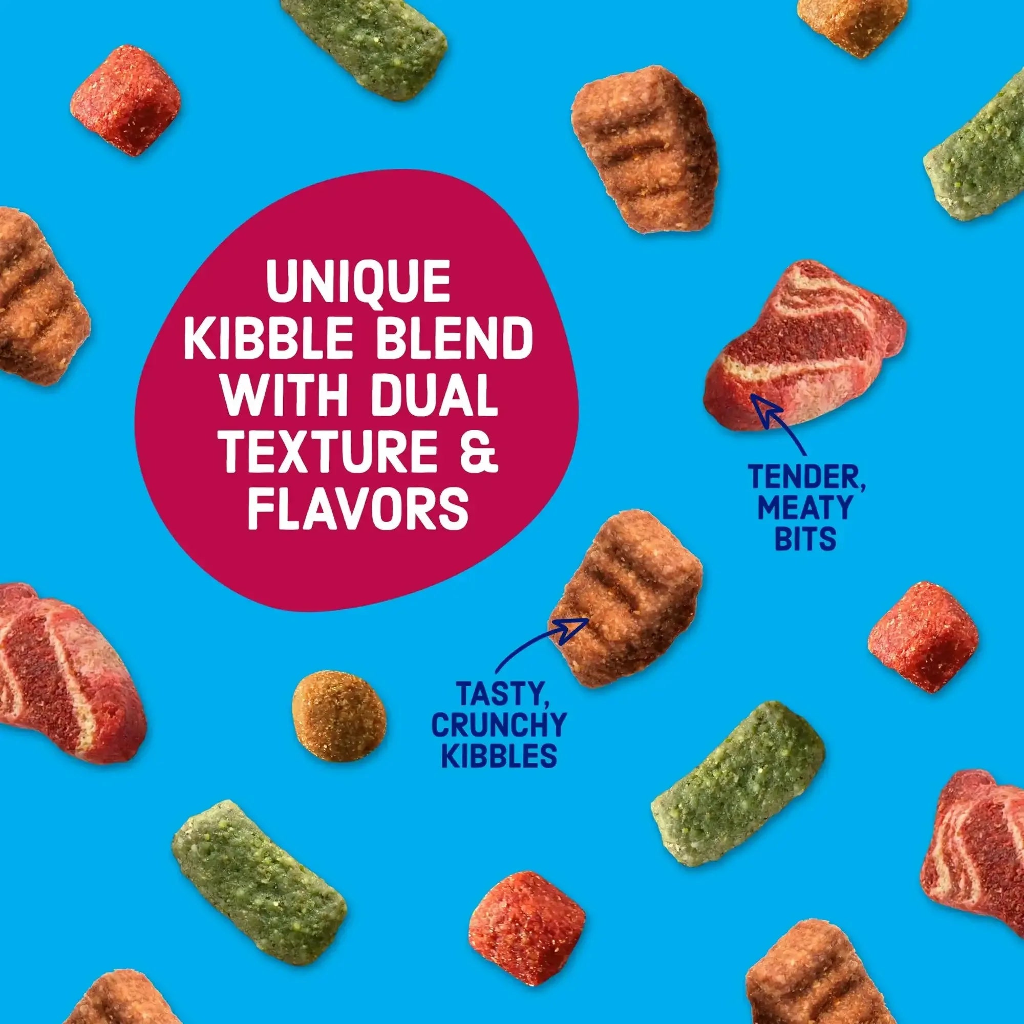 Kibbles 'n Bits Bistro Oven Roasted Beef, Vegetable & Apple Flavors Dry Dog Food - USA MEGA SHOP