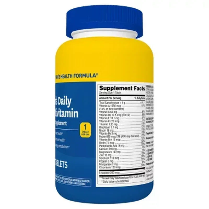 Member's Mark Men's Daily Multivitamin Tablets, 275 ct.