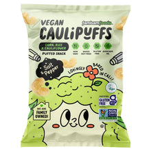 FamBam Foods Caulipuffs Salt & Pepper puffed snack bag, 13 oz.