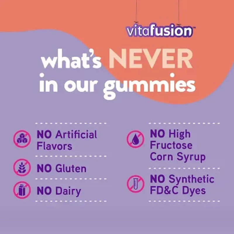 Vitafusion Fiber Well Gummies, 5G Fiber (220 Ct.)