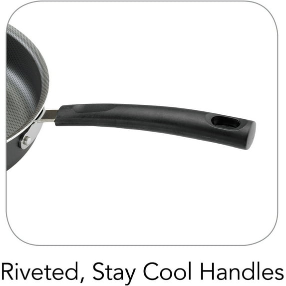 Tramontina PrimaWare 5-Quart Nonstick Covered Jumbo Cooker, Steel Gray