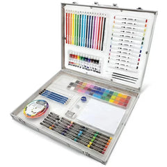 ArtSkills Essential Portable Premium Art Supply Kit for Beginner, 200 Pieces Drawing Set for Kids & Teens