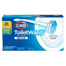 Clorox ToiletWand 36-refill disinfecting toilet cleaning system box