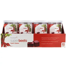 Humann SuperBeets heart chews multipack box with 90 count jars