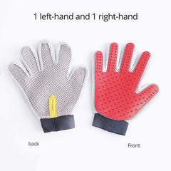 Marchul Soft Pet Grooming Gloves Hair Remover Deshedding for Cats, Dogs, Rabbits and Horses - USA MEGA SHOP
