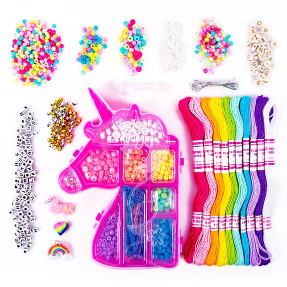 Just My Style Unicorn Friendship Bracelet Making Kit, Child, Ages 6+
