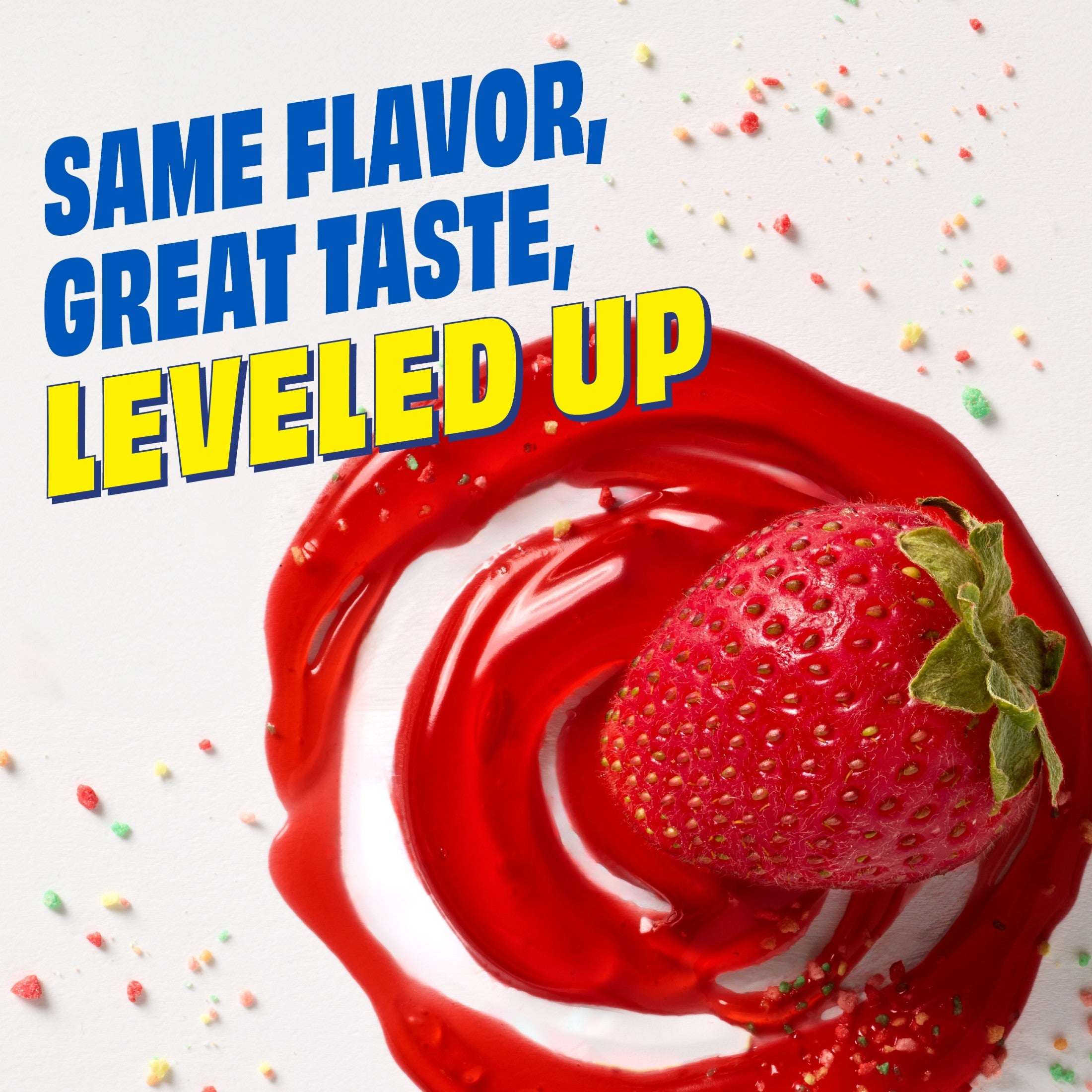 Pop-Tarts Protein Slammin' Strawberry Toaster Pastries, 10g Protein, Shelf-Stable, 14.3 oz (8 Count)