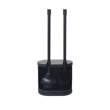 Better Homes & Gardens Toilet Bowl Brush and Plunger Set, Black