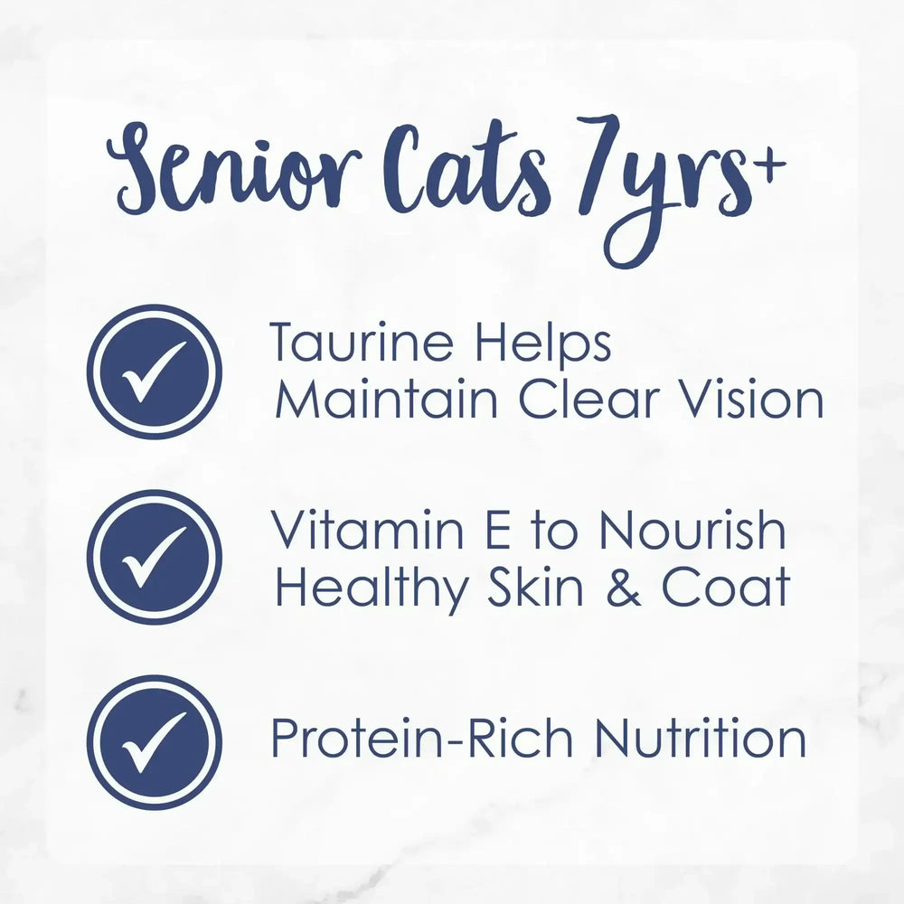 Purina Fancy Feast Senior Classic Pate Wet Cat Food, Minced Collection, 3 oz Cans (12 Pack) - USA MEGA SHOP