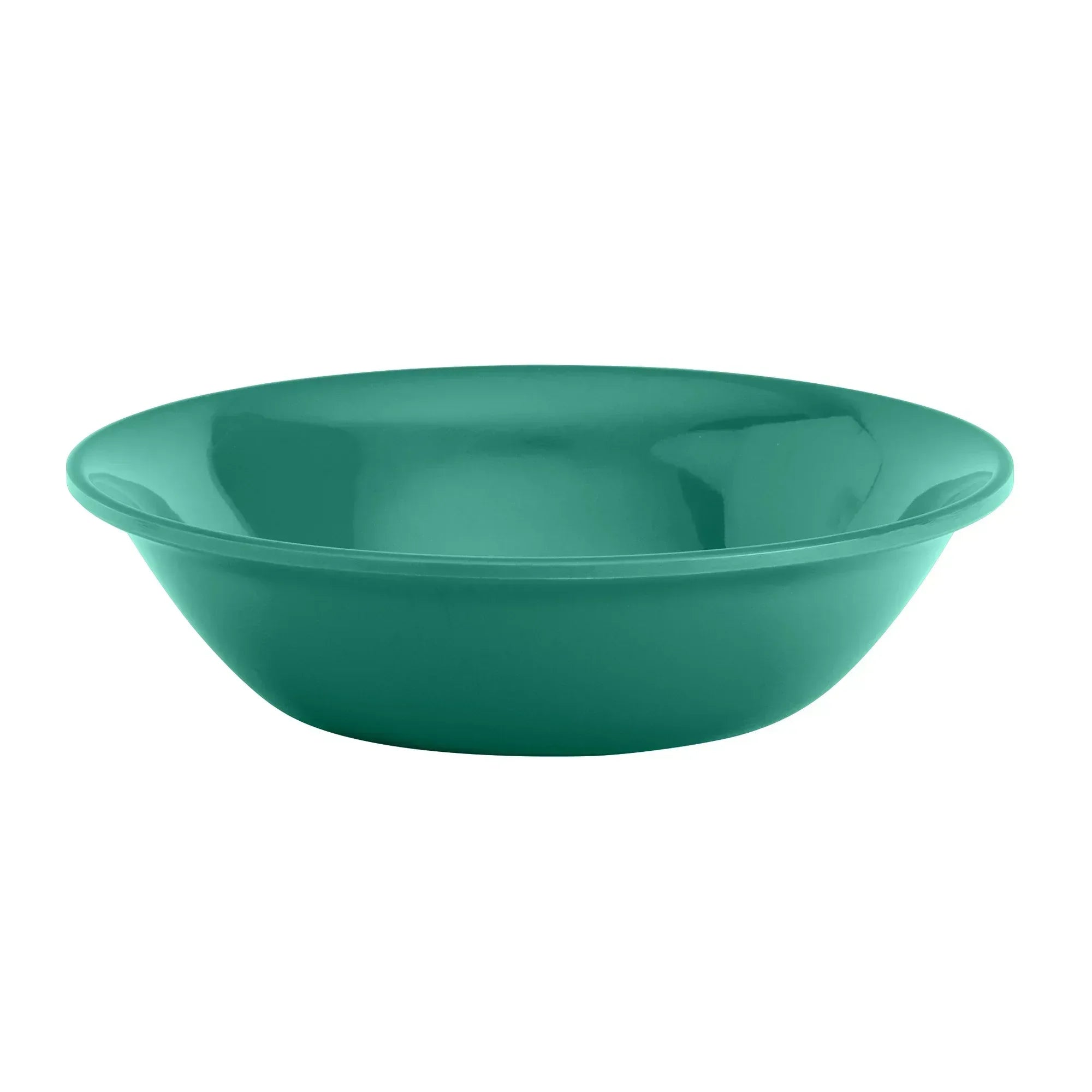 Tabletops Gallery 12 Piece Dark Green Melamine Dinnerware Set Plates Bowls for Indoor/Outdoor Use, Service for 4, Emerald