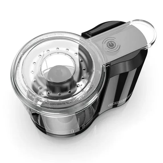 BLACK+DECKER 1.5-Cup Electric Food Chopper, One Touch Pulse, 150W Motor, Mini Food Processor, Stay-Sharp Blade, Dishwasher Safe