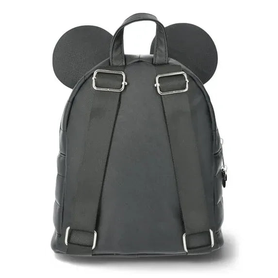 Disney Minnie Mouse Polka Dot Bow Women's Mini Backpack, Black - USA MEGA SHOP