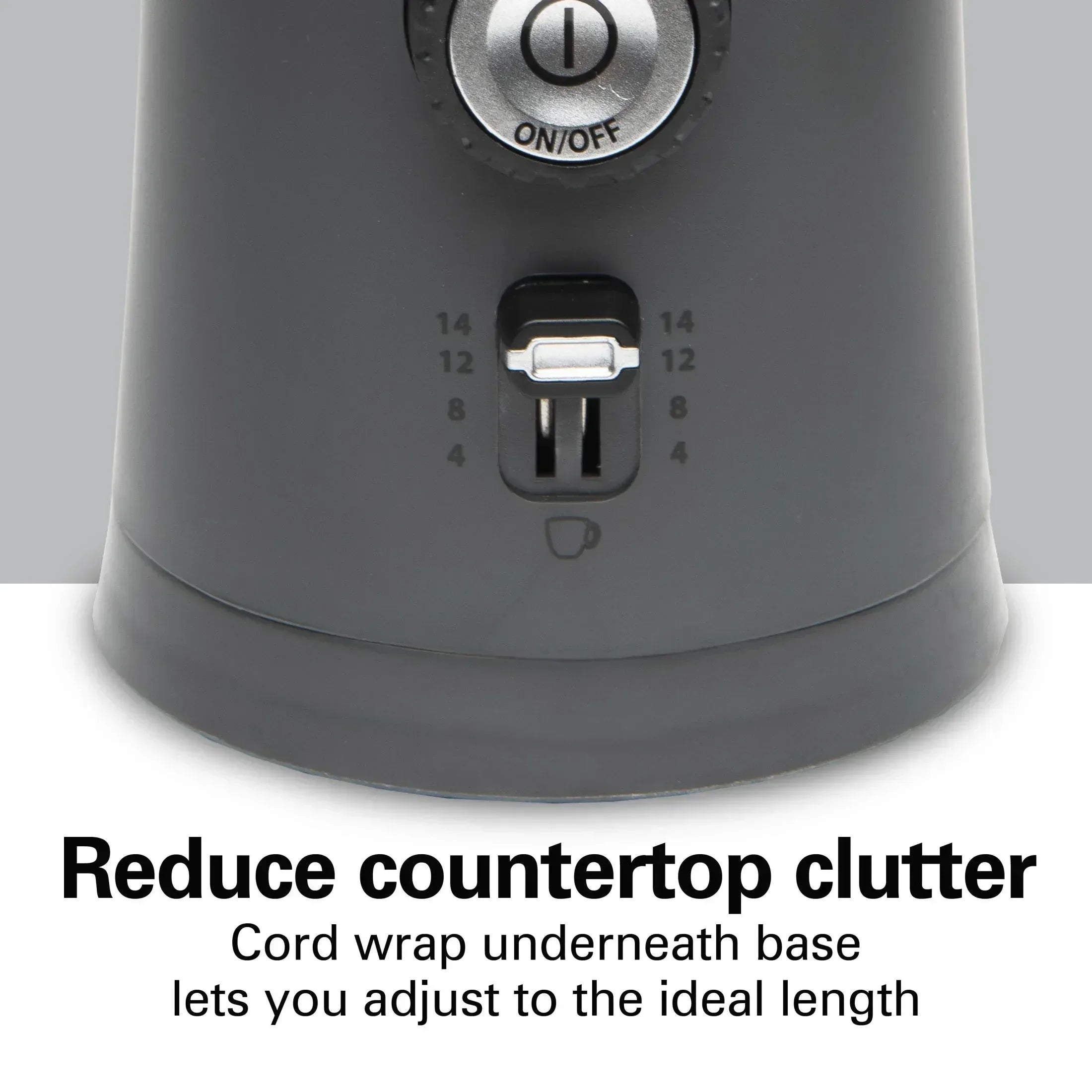 Hamilton Beach Custom Grind Electric Coffee Grinder, 14 Cups