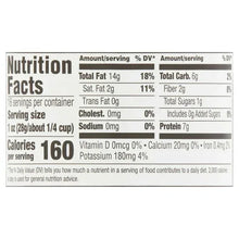 Dry roasted, unsalted peanuts jar nutrition facts panel with calories and nutrients
