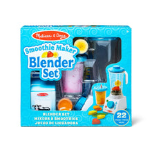 Melissa & Doug smoothie maker blender set box with 22-piece contents