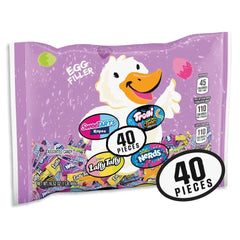 Premium Easter Egg Filler Mix, Fruit Flavored Candy Assortment, 16.5 Oz, 40 Count, Bag