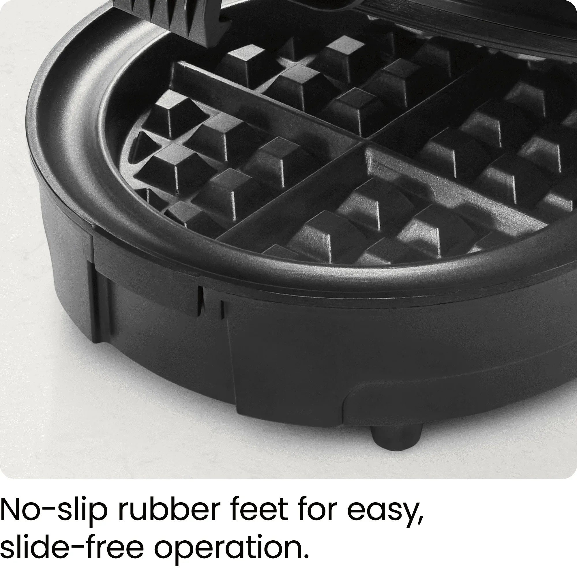 Chefman Anti-Overflow Belgian Waffle Maker w/ Shade Selector, Non-Stick Plates - Black, New - USA MEGA SHOP