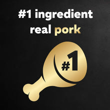Cesar #1 ingredient real pork badge