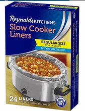 Slow cooker liners box, regular size, 24 count, BPA-free