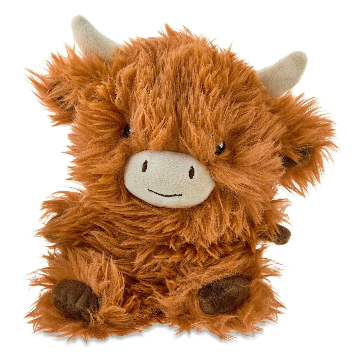 Highland Cow, Brown, 8", Valentine's Day by Way To Celebrate