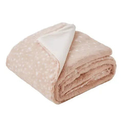 Luxury Faux Fur Throw 60" X 70", Assorted Colors