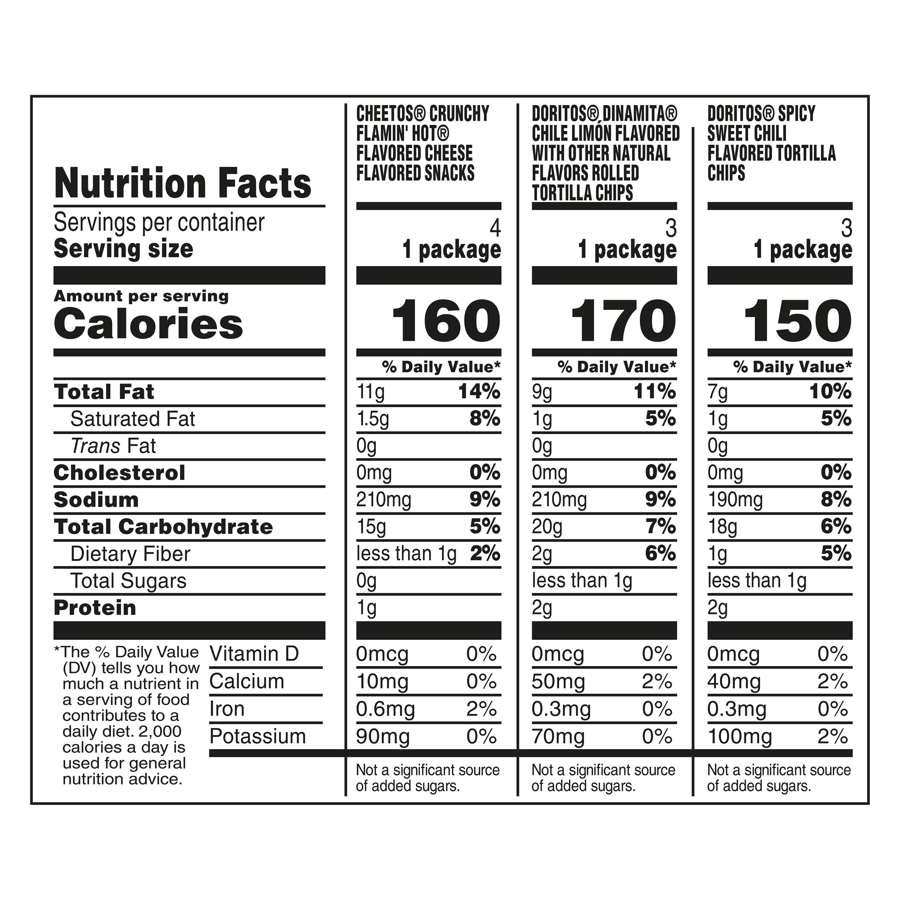 Frito Lay Bold Extreme Flavor Multipack Mix 10.375 oz Snack Variety pack