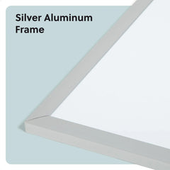 U Brands 35 x 23 in. Magnetic Dry Erase Whiteboard, Silver Metal Frame, Includes 2 Magnets, Marker, Tray - USA MEGA SHOP