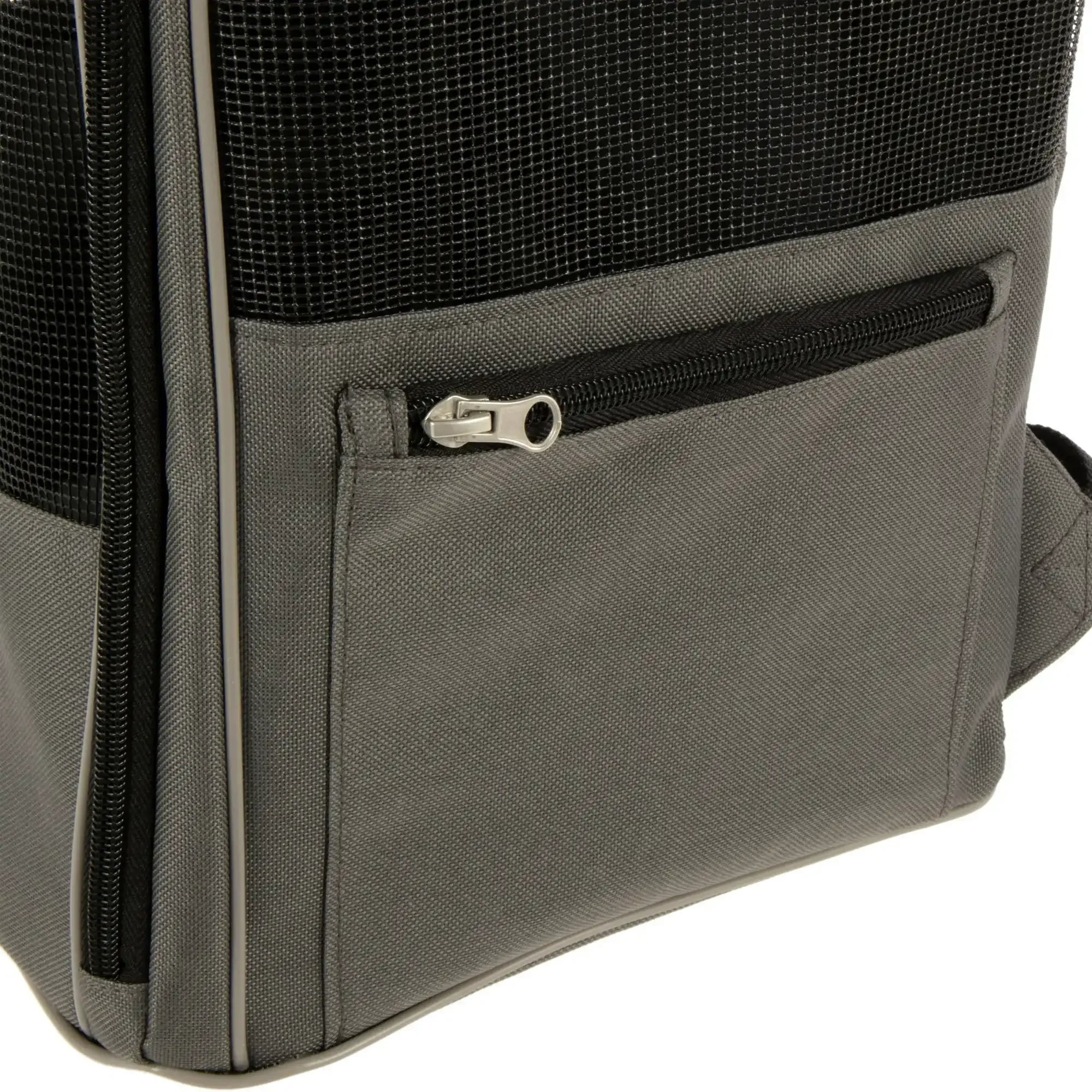TrustyPup Medium Cat & Dog Travel Pet Backpack, Gray, 16 lb Limit - USA MEGA SHOP