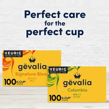 Gevalia K-Cup pods pack labels: perfect care for the perfect cup