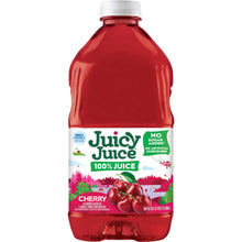 Cherry 100% juice bottle, 64 fl oz with cherry fruit graphic on label