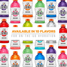 Gatorade Zero multi-flavor sports drink bottles assortment in assorted colors