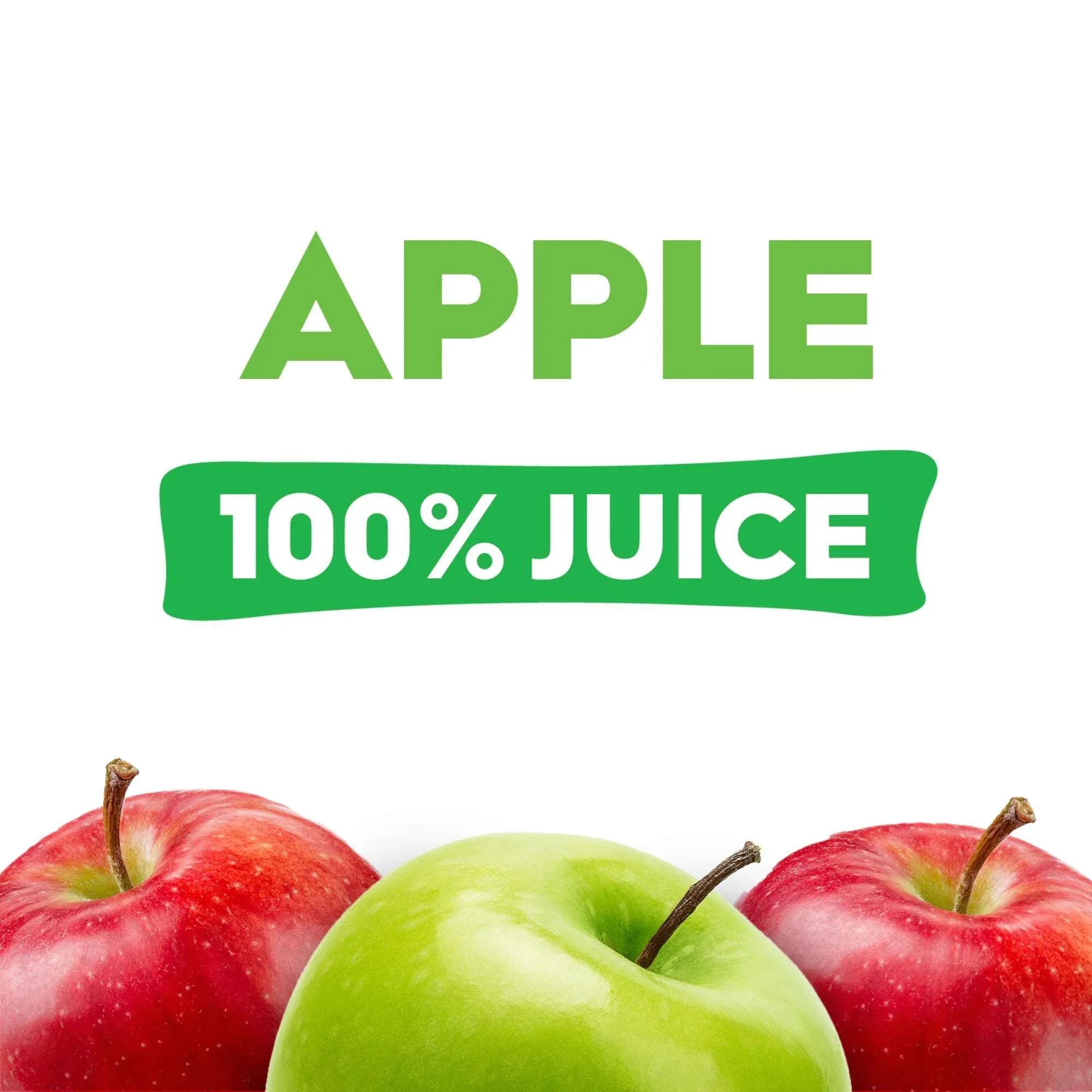 Juicy Juice 100% Juice, Apple Juice, 8 Count, 6.75 fl oz Juice Boxes